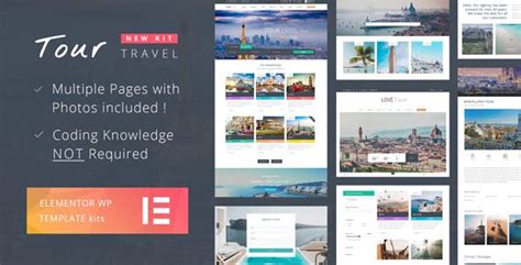 traveltour travel booking template kit design template place