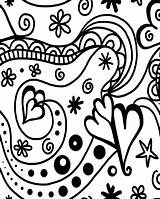 Adult Heart Groovy Xcolorings 1024px sketch template