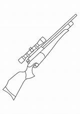 Kolorowanki Fucile Colorare Disegni Fusil Ausmalbilder Waffe Dzieci Printmania Nerf Malvorlagen sketch template