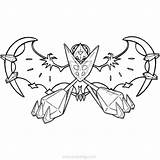 Necrozma Eternatus Melmetal Xcolorings Realarpmbq sketch template