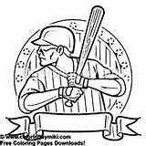 Coloring Baseball Pages Sports Batter Superhero Colors Tampa Bay Rays Mlb Logos Crayon Bats sketch template