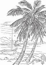 Dover Scenes Wilson Palm Doverpublications sketch template