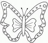 Butterfly Coloring Pages Kids Printable Butterflies Para Schmetterling Colorear sketch template
