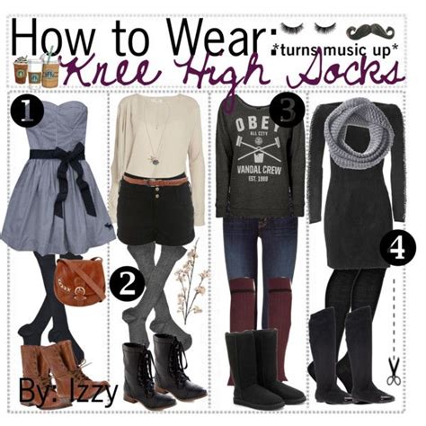 how to wear knee high socks love this style high socks outfits fashion socks fashion