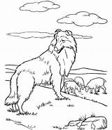 Shepherd Coloring German Pages Dog Print Drawing Colouring Realistic Kids Color Getdrawings Popular sketch template