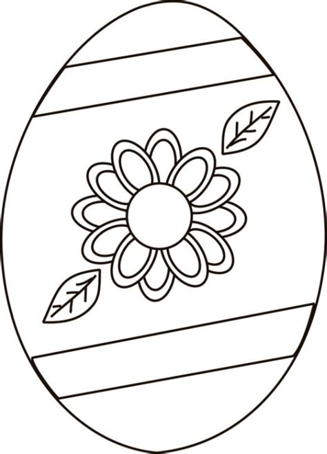 printable easter egg coloring sheet easter egg coloring pages