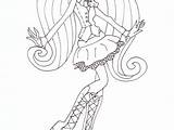 Coloring Pages Monster High Elissabat Getcolorings sketch template