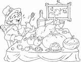 Coloring Feast Pilgrim Thanksgiving Pages Pilgrims Printable Kids Print Color Gif Book sketch template