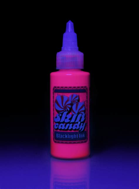 skin candy black light uv tattoo ink invisible