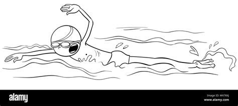 coloring pages  swimming