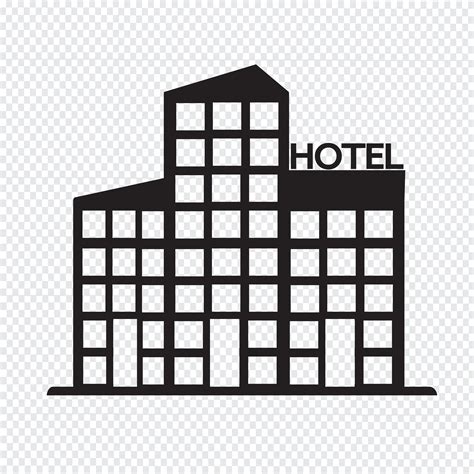 hotel icon symbol sign  vector art  vecteezy