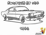 Coloring Mustang Ford Car Pages Gt Cars Shelby 2004 1965 Yescoloring Popular sketch template