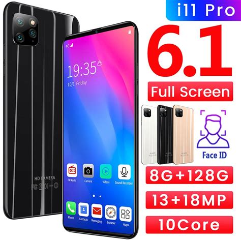 pro smartphone face id  ramg rom mobile phone mtk  core buy    prices