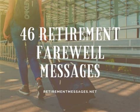 messages category retirement messages