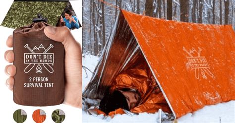 person survival tent  fits   pocket