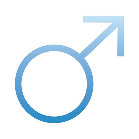 Male Gender Symbol Of Sexual Orientation Gradient Style Icon 2564881