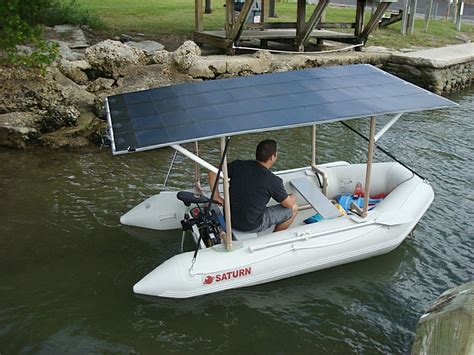 solar powered inflatable boats clean renewable energy