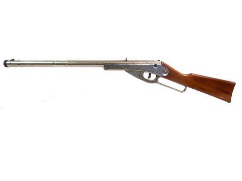 nickel finish daisy   model  bb gun baker airguns