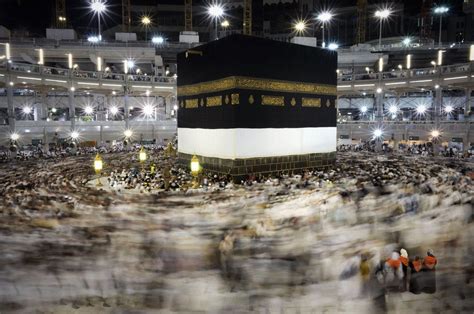 history  hajj    pilgrimage means muslim ink