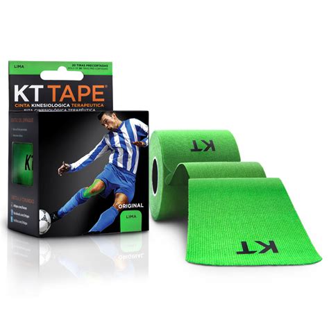 kt tape pre cortado de algodón verde kt tape mx