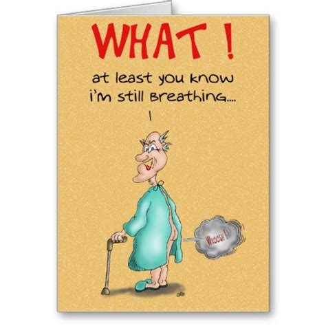Funny Birthday Cards Old Fart Card Funny Birthdays And