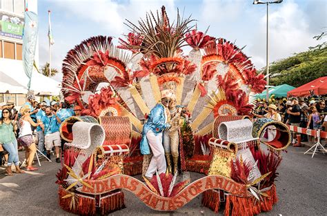 aruba recebe   edicao  maior carnaval  caribe