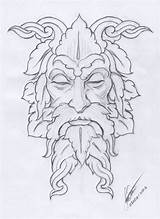 Greenman Man Green Wood Patterns Carving Drawing Burning Coloring Drawings Sketch Making Isis Template Norway Stencils Pages Pattern Pyrography Sousa sketch template