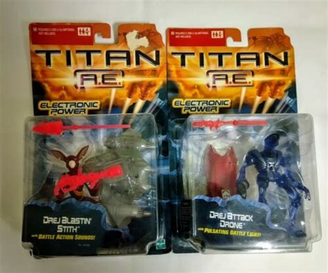 titan ae  figures drej blastin stith drej attack drone toys ebay