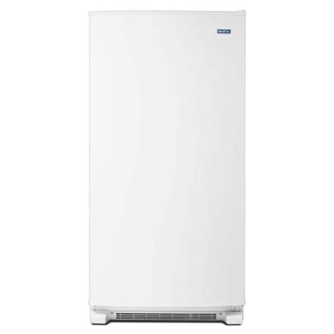Reviews For Maytag 17 7 Cu Ft Frost Free Upright Freezer In White