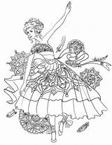 Coloring Dance Ballerina Swan Printable Pages Ballet Description Coloringonly sketch template