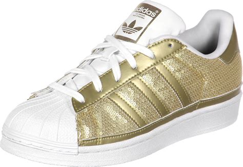 adidas superstar  shoes gold