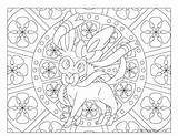 Sylveon Coloring Pages Pokemon Printable Getcolorings Adult Print Color sketch template