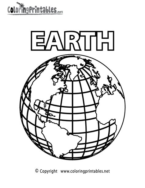 planet earth coloring page   science coloring printable
