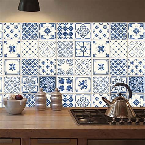 dreamy tile decals  kitchen home decoration style  art ideas