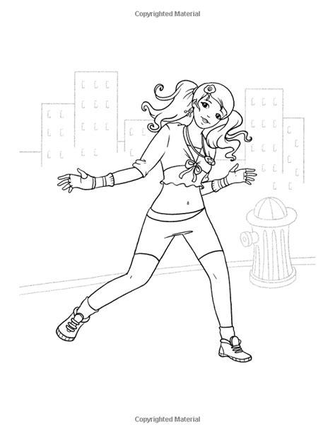 dance kids colouring book    page colouring book