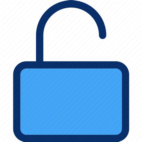 Interface Lock Safe Security Ui Unlock User Icon