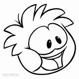 Coloring Puffle Pages Cool2bkids Kids Penguin Puffles Printable Choose Color Board sketch template