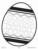 Easter Dot Egg Printables Do Eggs Coloring Preschool Printable Pages Spring Crafts Read Kids Activities Sheets Dots Painting Mpmschoolsupplies Ones sketch template