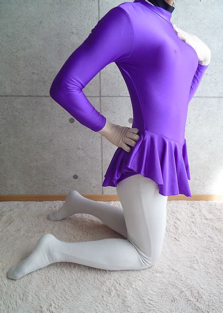 purple leotard and white tights flickr photo sharing