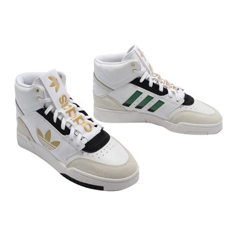 adidas drop step xl footwear white green gz kicksonfirecom