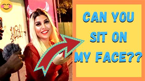 asking girls to sit on my face youtube
