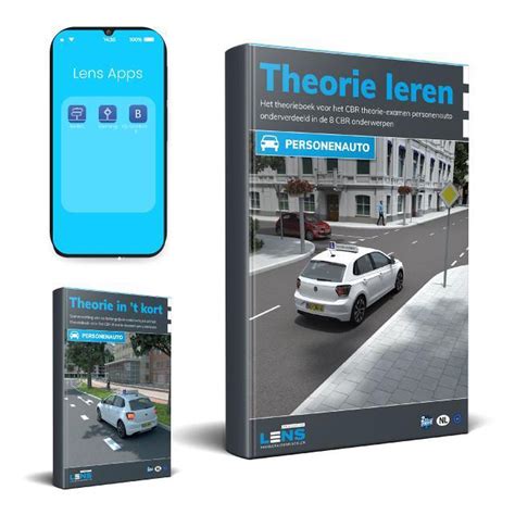 bolcom theorieboek rijbewijs   auto met samenvatting en apps theorie leren cbr examen