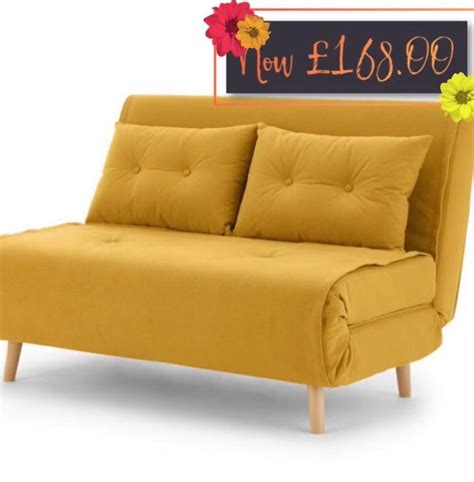 sale   stylish small double sofa bed  andover hampshire