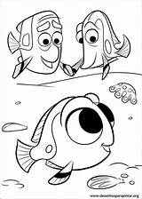 Dory Colorir Procurando Desenhos Nemo sketch template