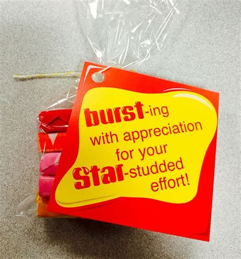 starburst gift tag etsy employee appreciation gifts staff