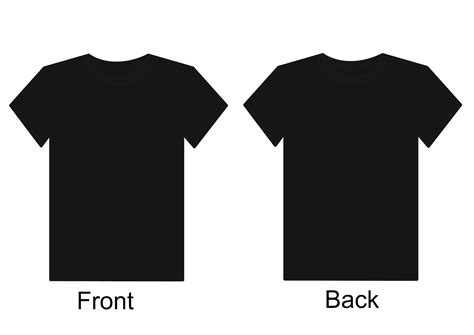 front    shirt template