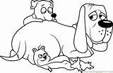 Coloring Pound Puppies Barlow Pages Coloringpages101 sketch template
