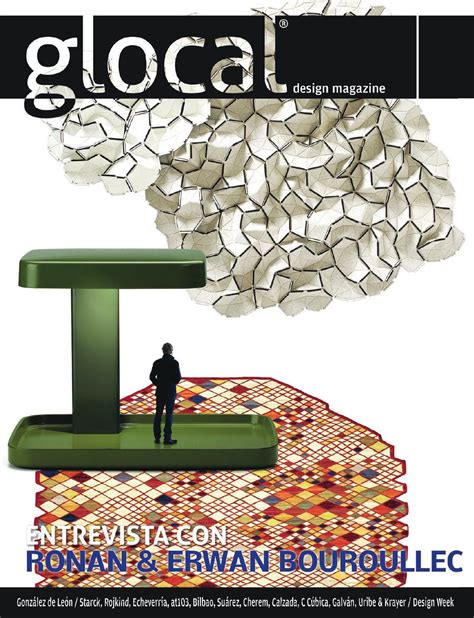 glocal design magazine no 11 portada por cover by ronan and erwan bouroullec by glocal design