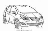 Opel Meriva Ausmalbilder Corsa Malvorlage Kleurplaat Transportmittel Gratismalvorlagen Autos2 Mezzi Trasporto Raptor Permalink Kategorien sketch template