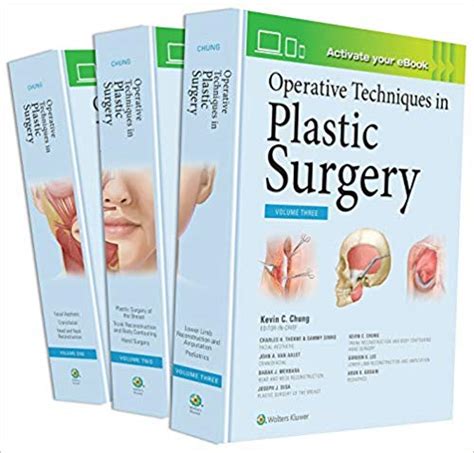 operative techniques in plastic surgery first 3 volumes